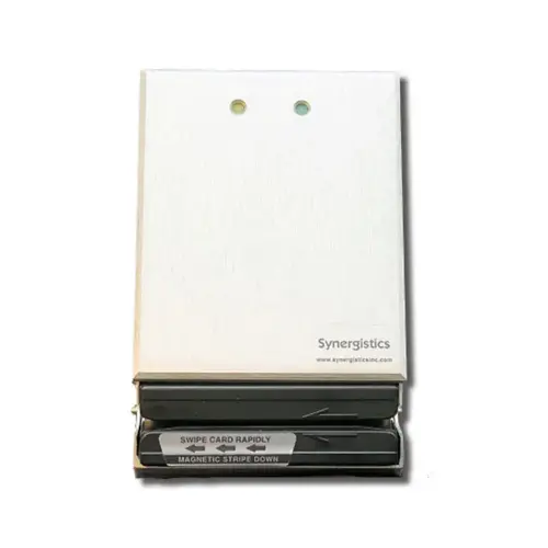CARD READER HORZ W/4.5X4.5 FP SWIPE MAGNETIC STRIP CARD HORIZONTAL SWIPE READER FACEPLATE 4.25IN X 6.5 IN