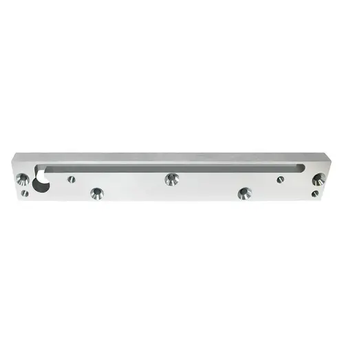Spacer Bracket for 1581 Single Maglocks, 1/2" x 1-1/2" x 8-3/4", 628/US28 Satin Aluminum