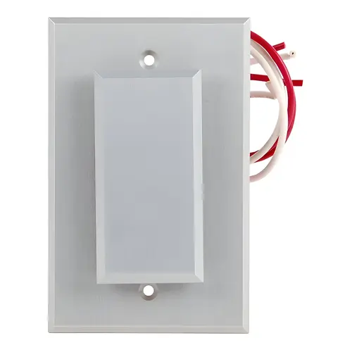 5286 Series Single Gang Push Plate Switch, Pneumatic 2-60 Second Delay, Form Z, 1-1/2 In. Wide Push Plate, 3 In. Wide Back Plate 5286 Series Single Gang Push Plate Switch, Pneumatic 2-60 Second Delay, Form Z, 1-1/2 In. Wide Push Plate, 3 In. Wide Back Plate