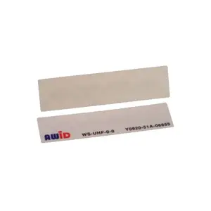 AWID WS-UHF-0-0 Windshield Tag, Adheres Permanently Inside Windshield, Reading Distance up to 25 Feet, Batteries not Needed - Passive Tag Technology, Secure - for One-Time Use - Shows Tampering