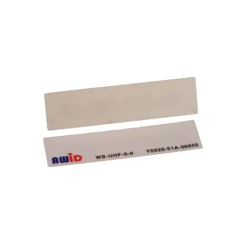 Windshield Tag, Adheres Permanently Inside Windshield, Reading Distance up to 25 Feet, Batteries not Needed - Passive Tag Technology, Secure - for One-Time Use - Shows Tampering