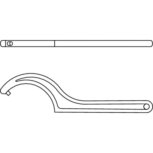 IN 34 12X14 Double-ended spanner hexagon socket 12x14 mm IN 34 12X14 Double-ended spanner hexagon socket 12x14 mm
