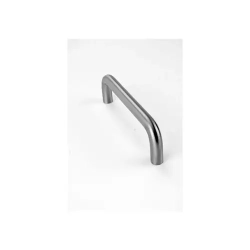 8" CTC Round Door Pull, 3/4" Round, 2-1/4" Projection Bright Stainless Steel Finish 8" CTC Round Door Pull, 3/4" Round, 2-1/4" Projection Bright Stainless Steel Finish