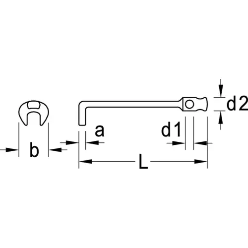 1500 ES-1 B Combination spanner set in 2/3 ES module 1500 ES-1 B Combination spanner set in 2/3 ES module