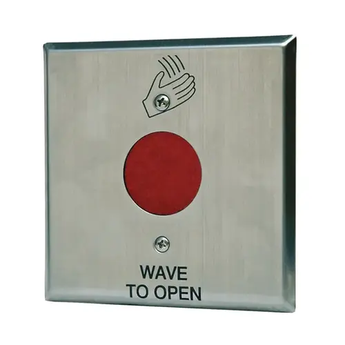 Infrared Switch Touchless Plate, 4-1/2" Square Infrared Switch Touchless Plate, 4-1/2" Square