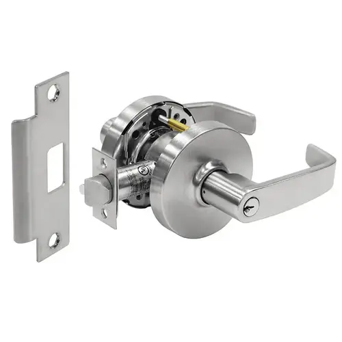 10 Line G44 Service Station Lever Lockset, Satin Chrome 10 Line G44 Service Station Lever Lockset, Satin Chrome