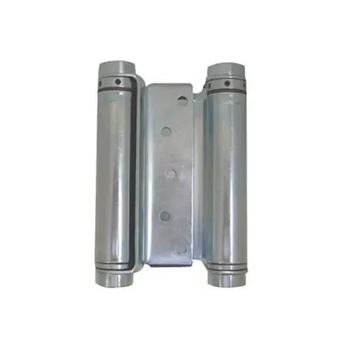 7" Double Acting Mortise Spring Hinge Zinc Plated Finish 7" Double Acting Mortise Spring Hinge Zinc Plated Finish