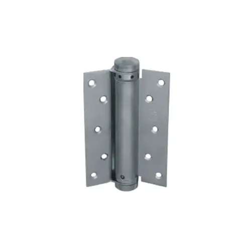 Single Acting Spring Hinge, Steel Material, Non-Template, Non-Handed, 7 In. Blackened Satin Brass Single Acting Spring Hinge, Steel Material, Non-Template, Non-Handed, 7 In. Blackened Satin Brass