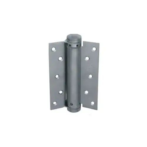 Single Acting Spring Hinge, Steel Material, Non-Template, Non-Handed, 7 In. Zinc Plated Single Acting Spring Hinge, Steel Material, Non-Template, Non-Handed, 7 In. Zinc Plated