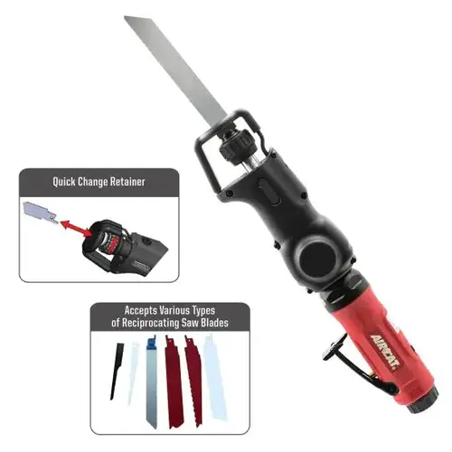 5,000 SPM Dual-Speed design for control. Quick change blade design retainer for 5,000 SPM Dual-Speed design for control. Quick change blade design retainer for