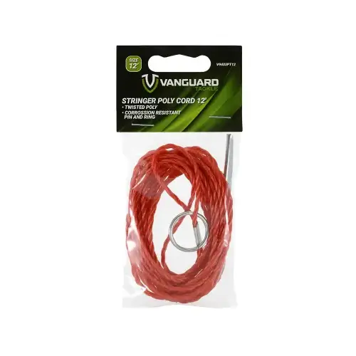 12 ft WHT Nyl Stringer 12 ft WHT Nyl Stringer