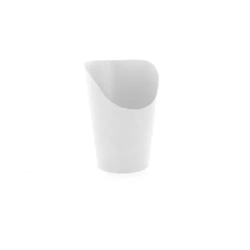French Fry Cup & Scoop 3X4.7 IN Paper White Round Grease Resistant 50 Count/Pack 24 Packs/Case 1200 Count/Case French Fry Cup & Scoop 3X4.7 IN Paper White Round Grease Resistant 50 Count/Pack 24 Packs/Case 1200 Count/Case