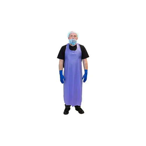Apron Blue 6MIL Vinyl Die Cut 72 Count/Case Apron Blue 6MIL Vinyl Die Cut 72 Count/Case
