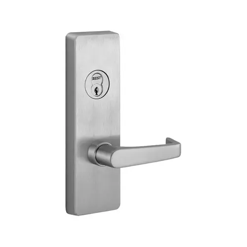Right Hand Reverse Key Control Lever Exit Trim with A Lever Satin Bronze Finish Right Hand Reverse Key Control Lever Exit Trim with A Lever Satin Bronze Finish