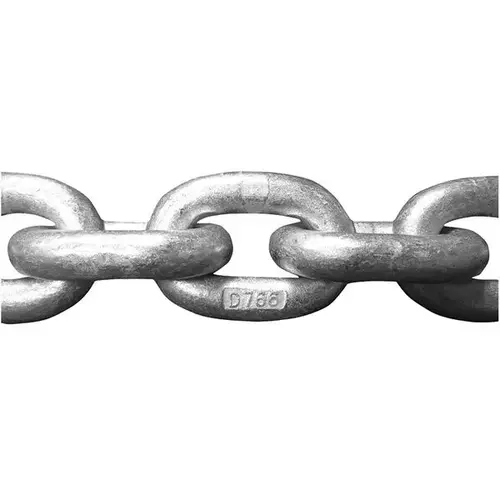 Grade 30 DIN766 Hot-Dip Galvanized Chain, Size: 7mm, Standard Pack: 225m Grade 30 DIN766 Hot-Dip Galvanized Chain, Size: 7mm, Standard Pack: 225m
