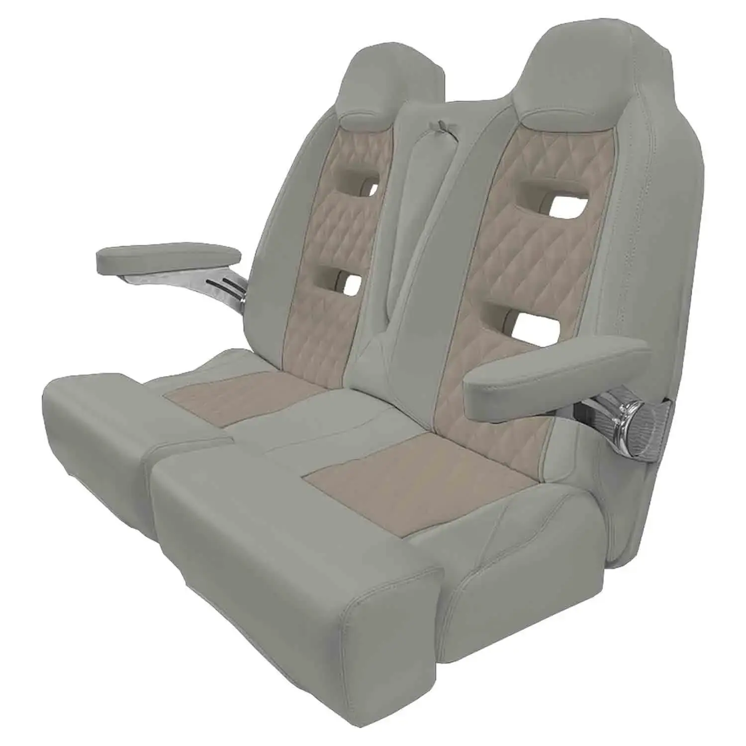 TACO MARINE Custom Open Water Sport Bench 53 (Capriccio Salt / Capriccio Flax) HA12-53-CS-BI TACO MARINE Custom Open Water Sport Bench 53 (Capriccio Salt / Capriccio Flax) HA12-53-CS-BI