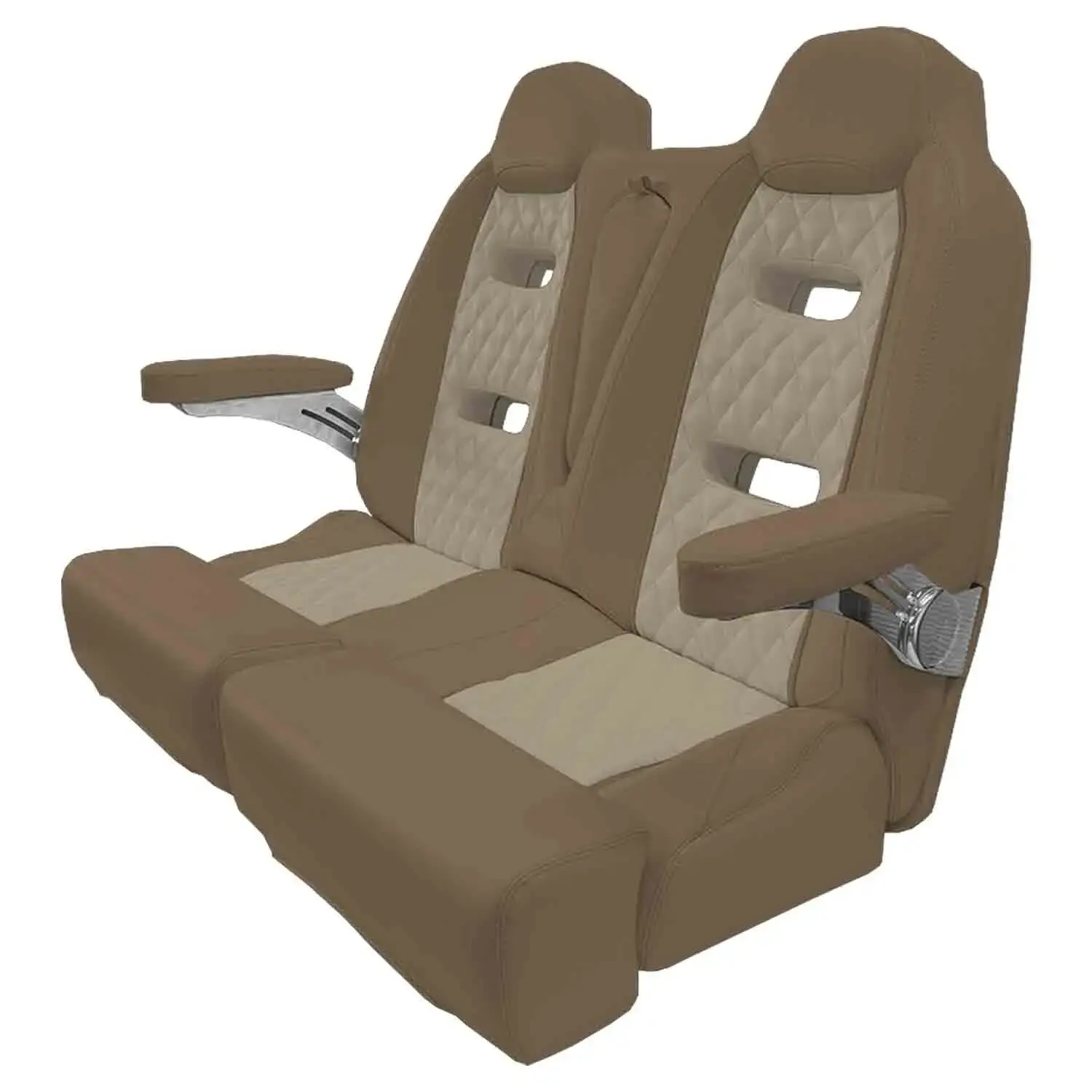 TACO MARINE Custom Open Water Sport Bench 53 (Capriccio Heather Beige / Capriccio Vellum) HA12-53-CS-LF TACO MARINE Custom Open Water Sport Bench 53 (Capriccio Heather Beige / Capriccio Vellum) HA12-53-CS-LF