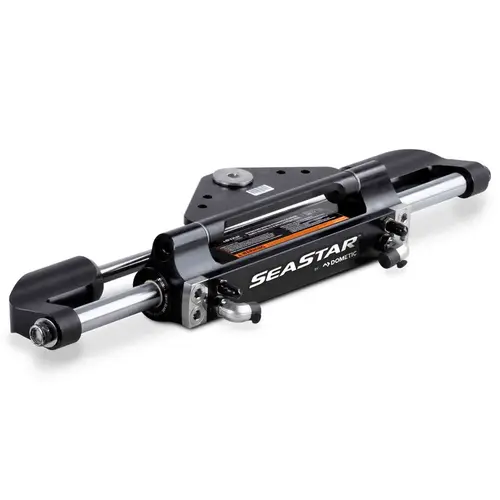Seastar HC6845S Tournament Outboard Hydraulic Steering Cylinder, Front Mount, Single Engine Seastar HC6845S Tournament Outboard Hydraulic Steering Cylinder, Front Mount, Single Engine