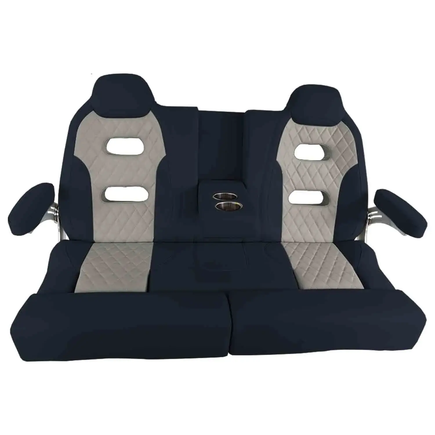 TACO MARINE Custom Open Water Sport Bench 56 (Capriccio Navy / Capriccio Cloud) HA12-56-CS-HC TACO MARINE Custom Open Water Sport Bench 56 (Capriccio Navy / Capriccio Cloud) HA12-56-CS-HC
