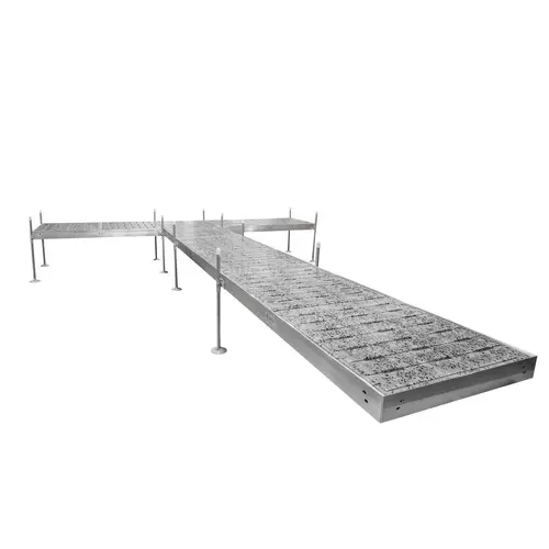 T-Shaped Aluminum with Terrazzo Decking Complete Dock Packages T-Shaped Aluminum with Terrazzo Decking Complete Dock Packages