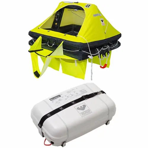 RescYou 6-Person Life Raft, Canister, Horizontal Mount RescYou 6-Person Life Raft, Canister, Horizontal Mount