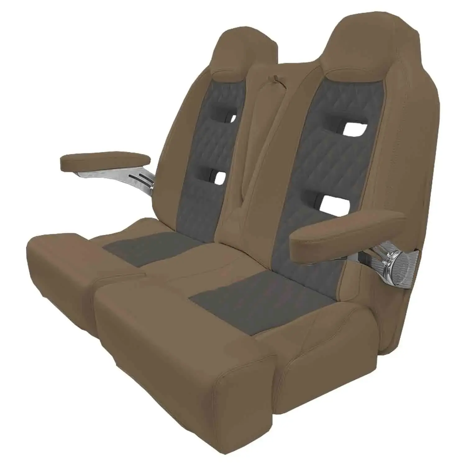 TACO MARINE Custom Open Water Sport Bench 53 (Capriccio Heather Beige / Capriccio Grey) HA12-53-CS-LG TACO MARINE Custom Open Water Sport Bench 53 (Capriccio Heather Beige / Capriccio Grey) HA12-53-CS-LG