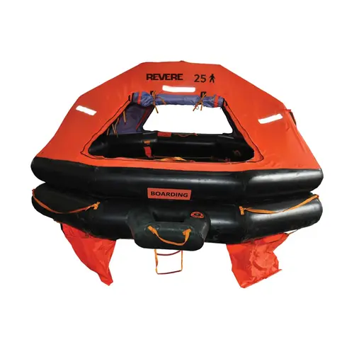 Ellipse USCG Life Raft with Cradle Orange Ellipse USCG Life Raft with Cradle Orange