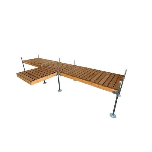 T-Shaped Cedar Complete Dock Packages T-Shaped Cedar Complete Dock Packages