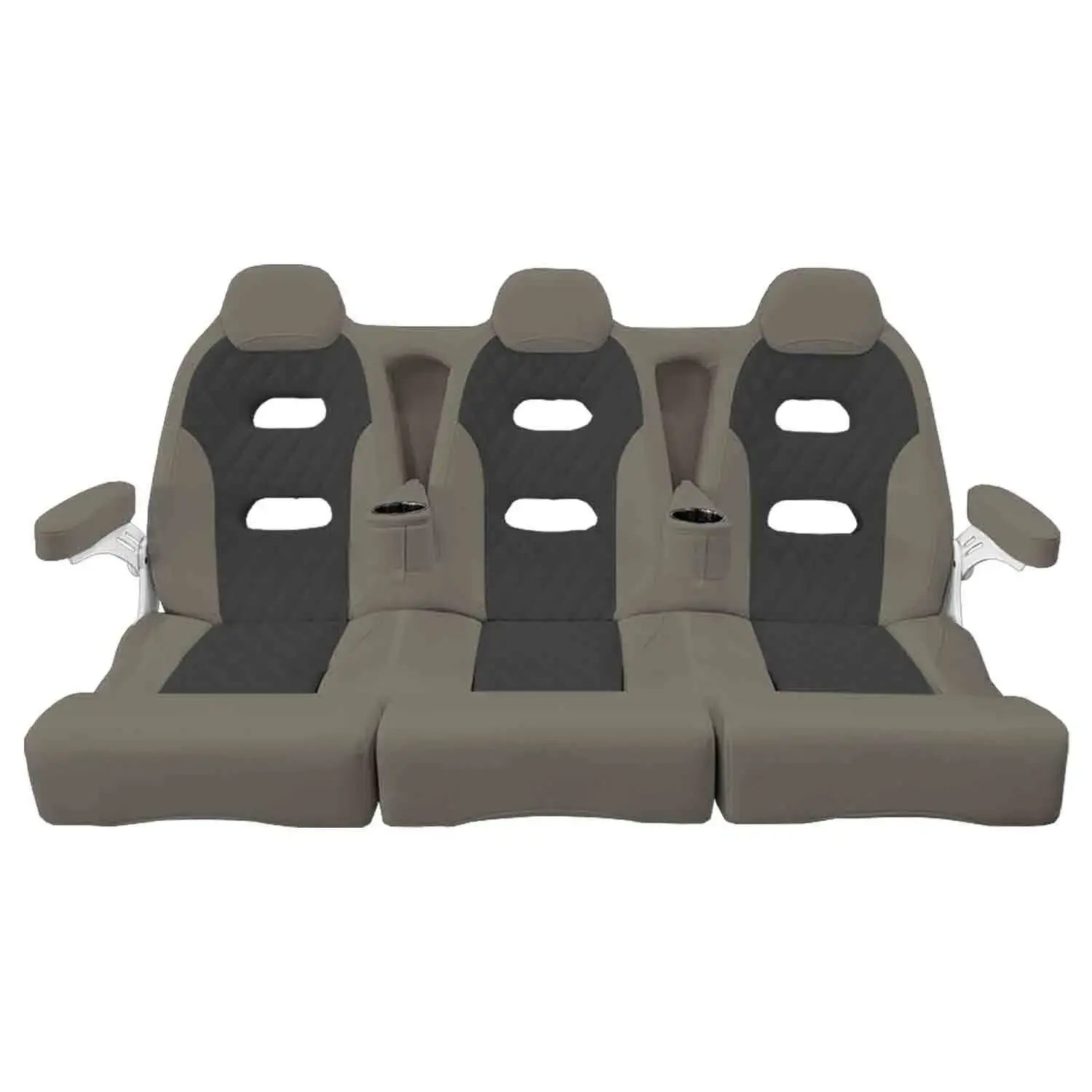TACO MARINE Custom Open Water Sport Bench 63 (Capriccio Cadet Grey / Capriccio Charcoal) HA12-63-CS-DJ TACO MARINE Custom Open Water Sport Bench 63 (Capriccio Cadet Grey / Capriccio Charcoal) HA12-63-CS-DJ
