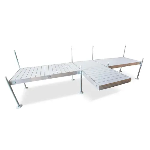 T-Shaped Aluminum Frame with Aluminum Platinum Series Decking Complete Dock Packages T-Shaped Aluminum Frame with Aluminum Platinum Series Decking Complete Dock Packages
