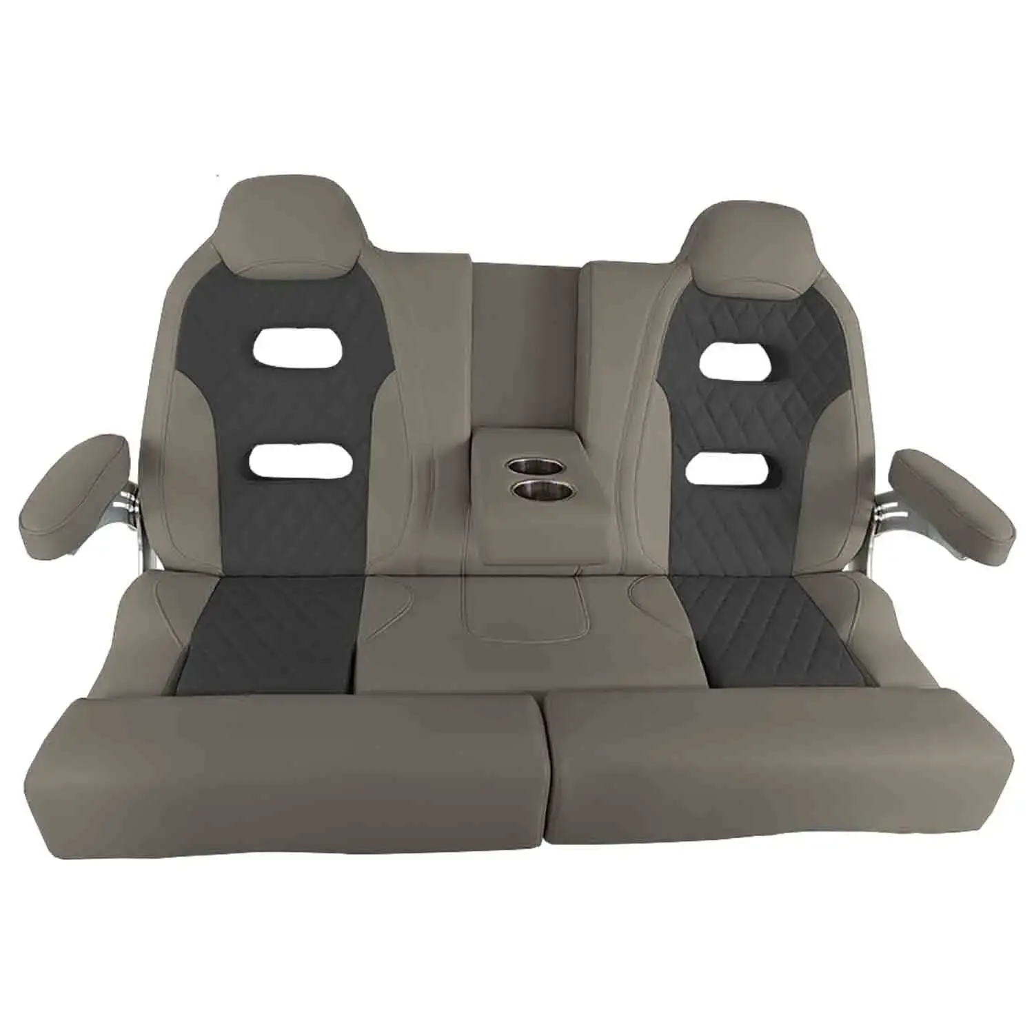 TACO MARINE Custom Open Water Sport Bench 56 (Capriccio Cadet Grey / Capriccio Charcoal) HA12-56-CS-DJ TACO MARINE Custom Open Water Sport Bench 56 (Capriccio Cadet Grey / Capriccio Charcoal) HA12-56-CS-DJ