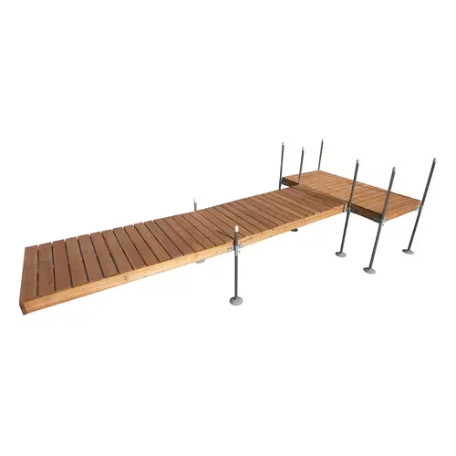 T-Shaped Cedar Complete Dock Packages T-Shaped Cedar Complete Dock Packages