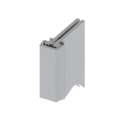 79" Electrified Continuous Hinge Satin Aluminum Clear Anodized