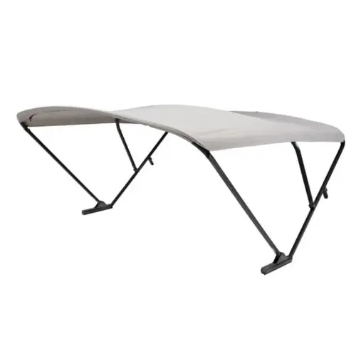 SureShade Pontoon Power Bimini Top - Black Anodized Frame, Beige Grey SureShade Pontoon Power Bimini Top - Black Anodized Frame, Beige Grey