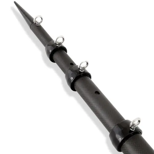 18 ft x 1 1/2" XD 3K Carbon Fiber Telescoping Outriggers Black 18 ft x 1 1/2" XD 3K Carbon Fiber Telescoping Outriggers Black