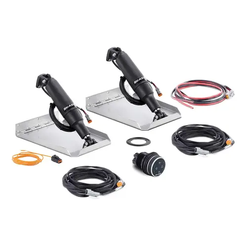 Edge Mount Trim Tab Kit, 12 ft x 9" Edge Mount Trim Tab Kit, 12 ft x 9"