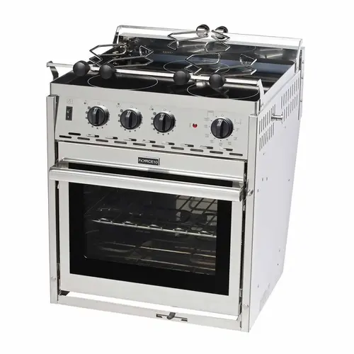 Three-Burner Glass-Top 120V Electric Range Three-Burner Glass-Top 120V Electric Range