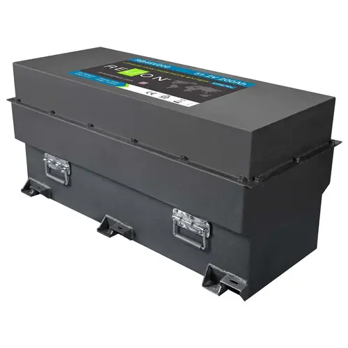 RB48V200 Lithium Iron Phosphate Deep Cycle Battery, 51.2V, 200Ah RB48V200 Lithium Iron Phosphate Deep Cycle Battery, 51.2V, 200Ah