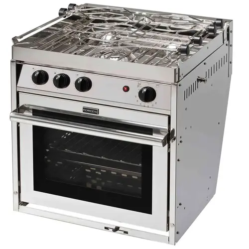Three-Burner American Compact Gimbaled Propane Range Three-Burner American Compact Gimbaled Propane Range