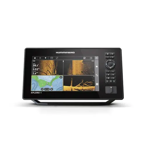 XPLORE 9 CHO Fishfinder/Chartplotter Combo with Basemap Charts, No Transducer 24-Bit XPLORE 9 CHO Fishfinder/Chartplotter Combo with Basemap Charts, No Transducer 24-Bit