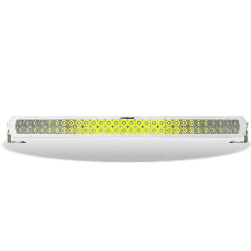 Lumishore 30" Curved LED Spreader Spotlight, 23,760 Lumen, White Lumishore 30" Curved LED Spreader Spotlight, 23,760 Lumen, White