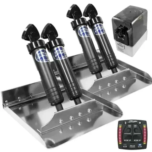 Bennett Marine 12" x 12" Sport Tab System W/One Box Indication Bennett Marine 12" x 12" Sport Tab System W/One Box Indication