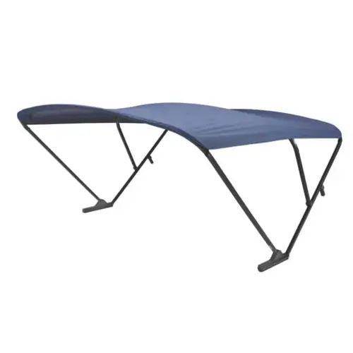 SureShade Pontoon Power Bimini Top - Black Anodized Frame, Beige Navy SureShade Pontoon Power Bimini Top - Black Anodized Frame, Beige Navy