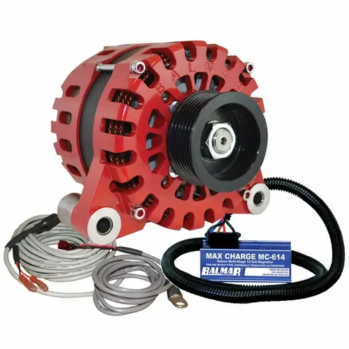 XT-Series, 170 Amp, 12 Volt, Vortec MT, K6 Pulley Alternator Charge Kit XT-Series, 170 Amp, 12 Volt, Vortec MT, K6 Pulley Alternator Charge Kit