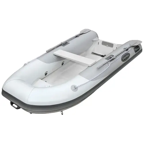 RIB-350 Fiberglass Double Floor Inflatable Boat, 11ft 5in Length, Hypalon UV Resistant Material, 1320lb Capacity RIB-350 Fiberglass Double Floor Inflatable Boat, 11ft 5in Length, Hypalon UV Resistant Material, 1320lb Capacity