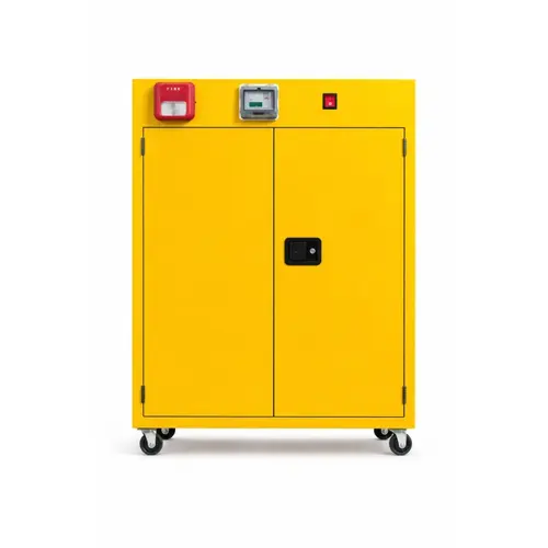 Large Vault Commercial Lithium-ion Battery Charging and Fire-Containment Cabinet Large Vault Commercial Lithium-ion Battery Charging and Fire-Containment Cabinet