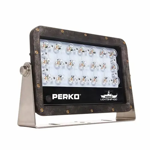 Lightship 100, 13,300 Lumen LED Floodlight, Black Lightship 100, 13,300 Lumen LED Floodlight, Black