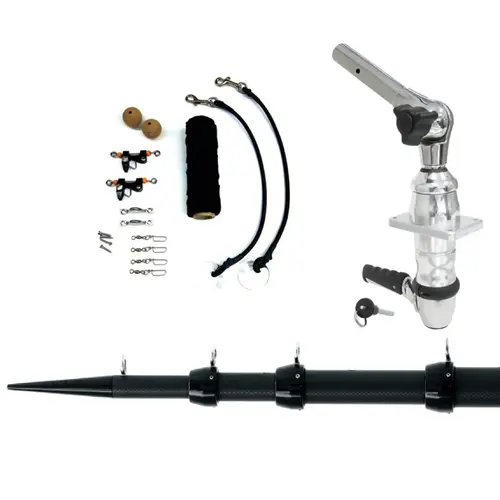 18 ft XD Top Mount Carbon Fiber Outrigger System Black 18 ft XD Top Mount Carbon Fiber Outrigger System Black