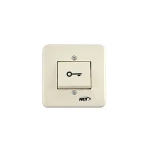RCI 909S-MO Momentary Surface Rocker Switch, White Finish Tan Painted