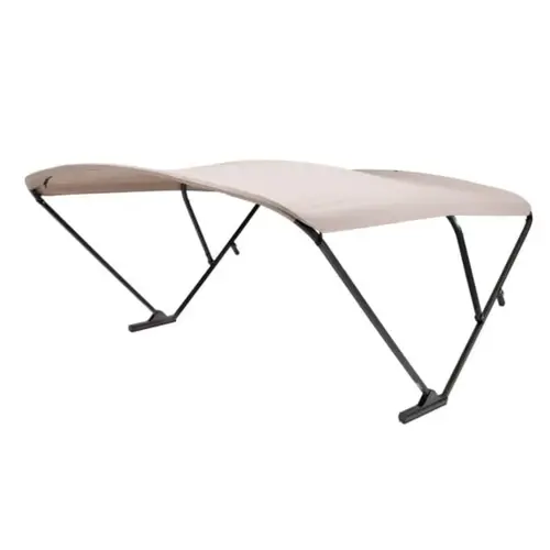 SureShade Pontoon Power Bimini Top - Black Anodized Frame, Beige Fabric SureShade Pontoon Power Bimini Top - Black Anodized Frame, Beige Fabric